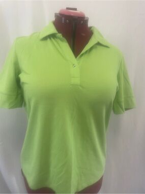 Women’s IZOD Lime Green Polo Top